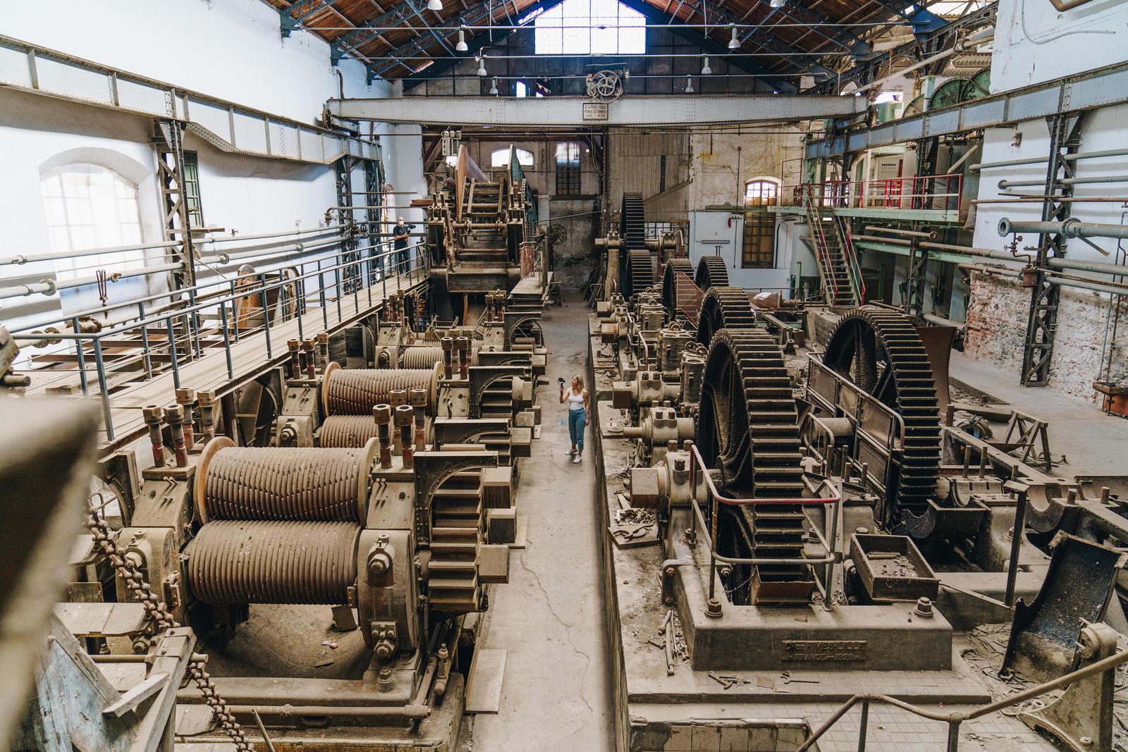 Interior de una de las naves de la Fábrica del Pilar, en una imagen de archivo