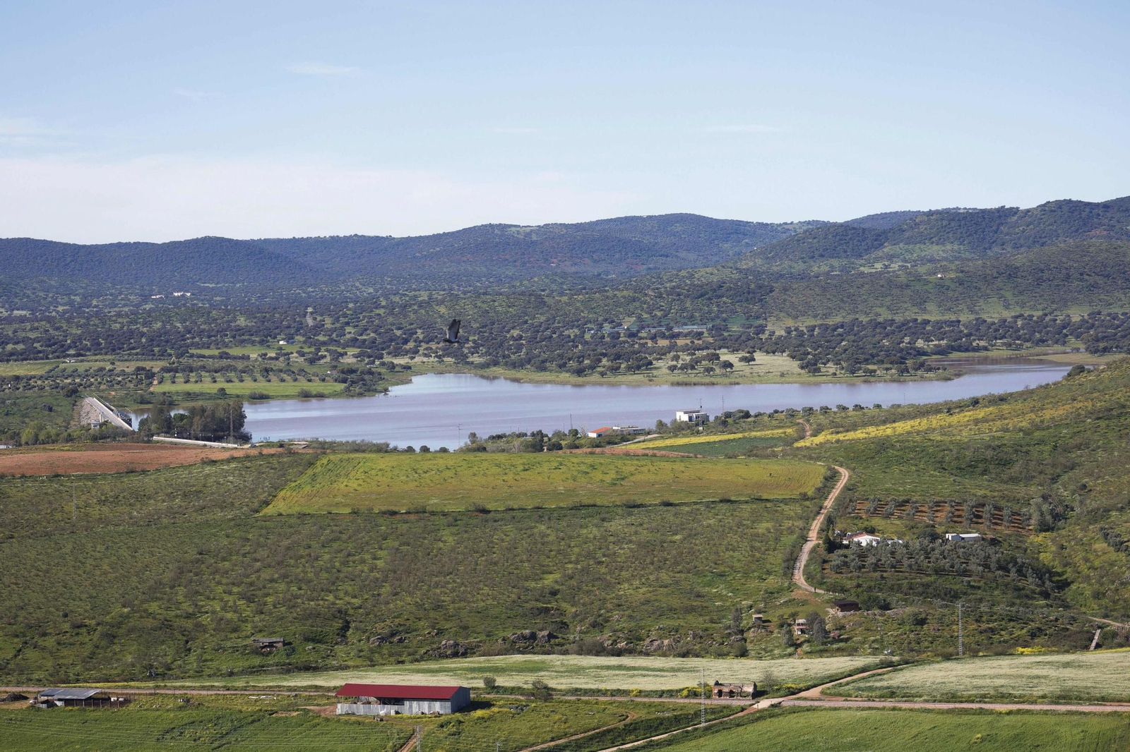 Imagen de archivo del pantano de Sierra Boyera.