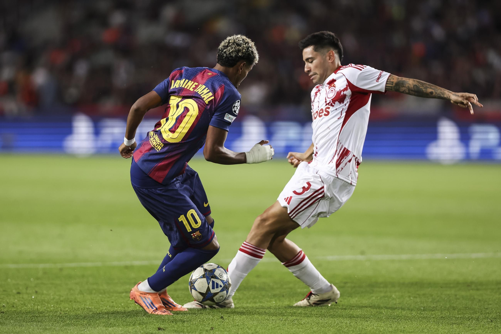 Las fotos del Barcelona-Olympiacos