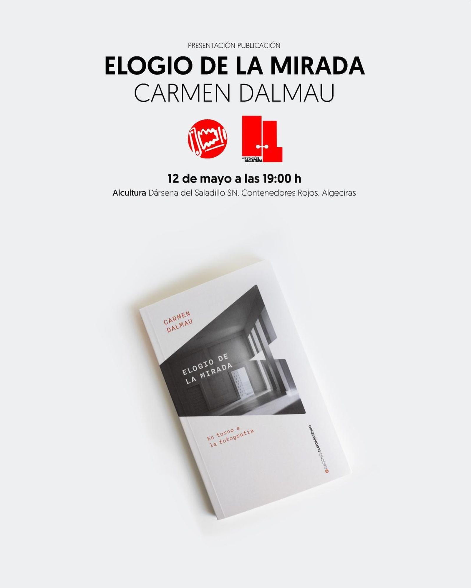 Cartel de la presentación.