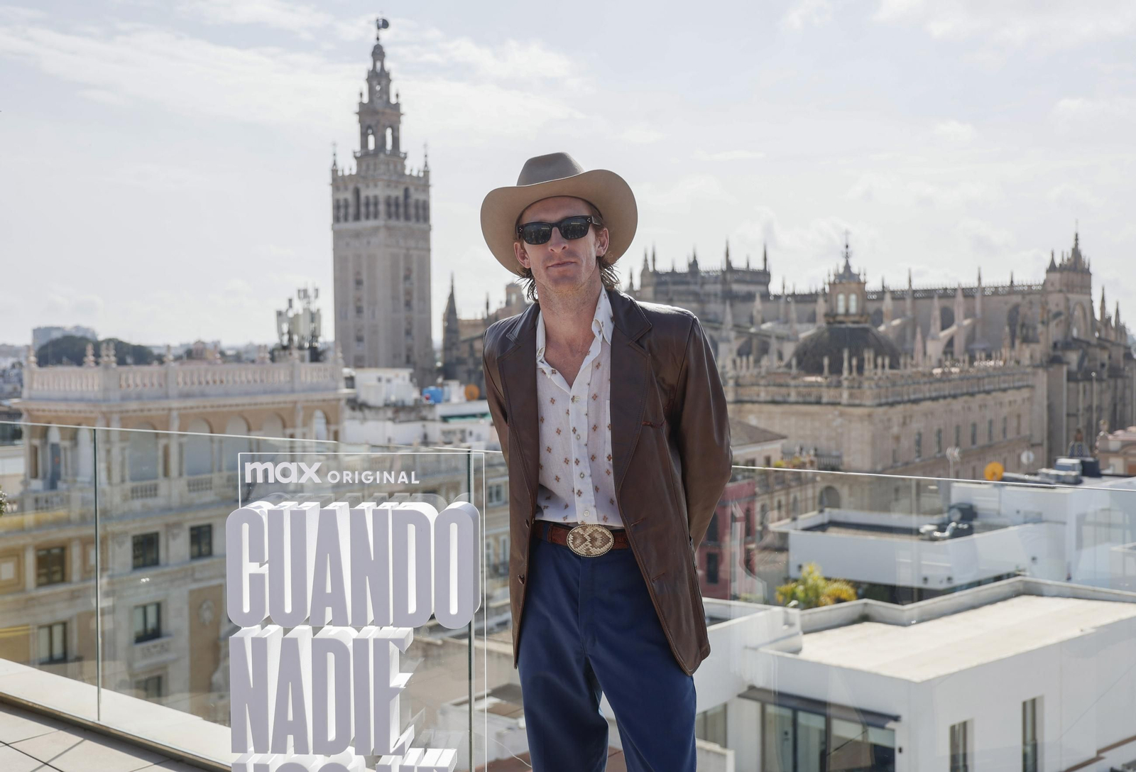 Imágenes de la presentación de la serie 'Cuando nadie nos ve' en Sevilla