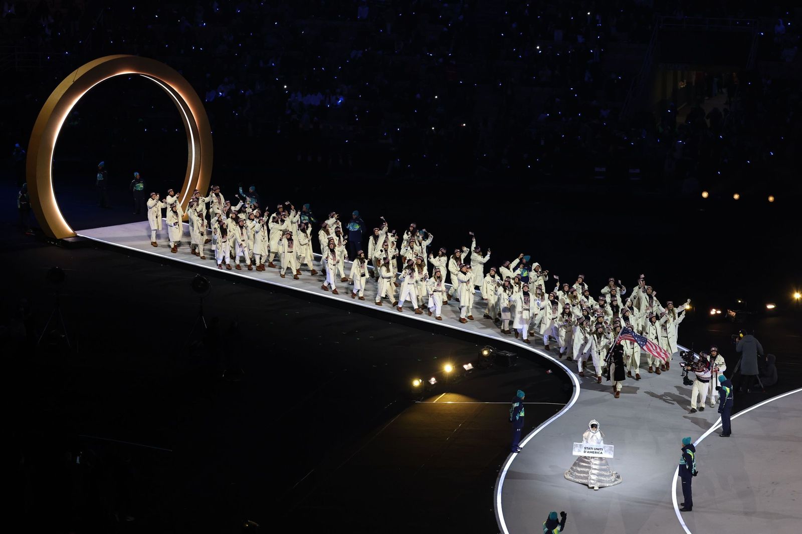 Las fotos de la inauguración de los Juegos Olímpicos de invierno de 2026