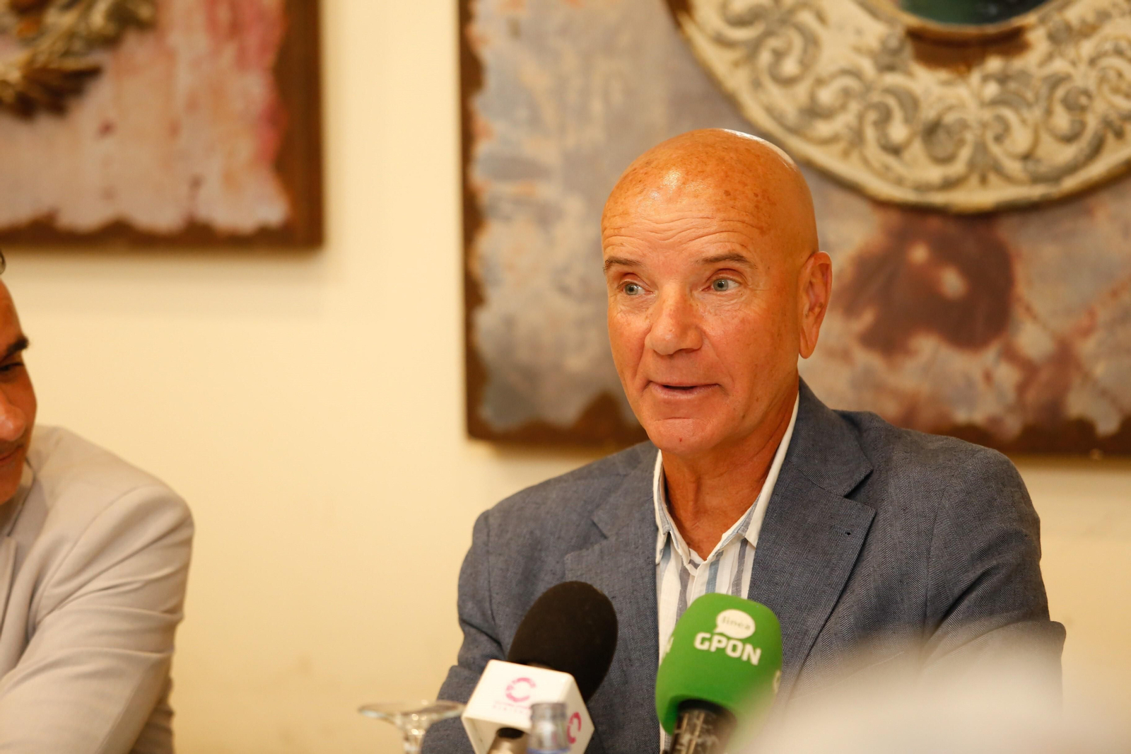 Las fotos de la presentación de Mario Galán y Miguel Rivera en la Balona
