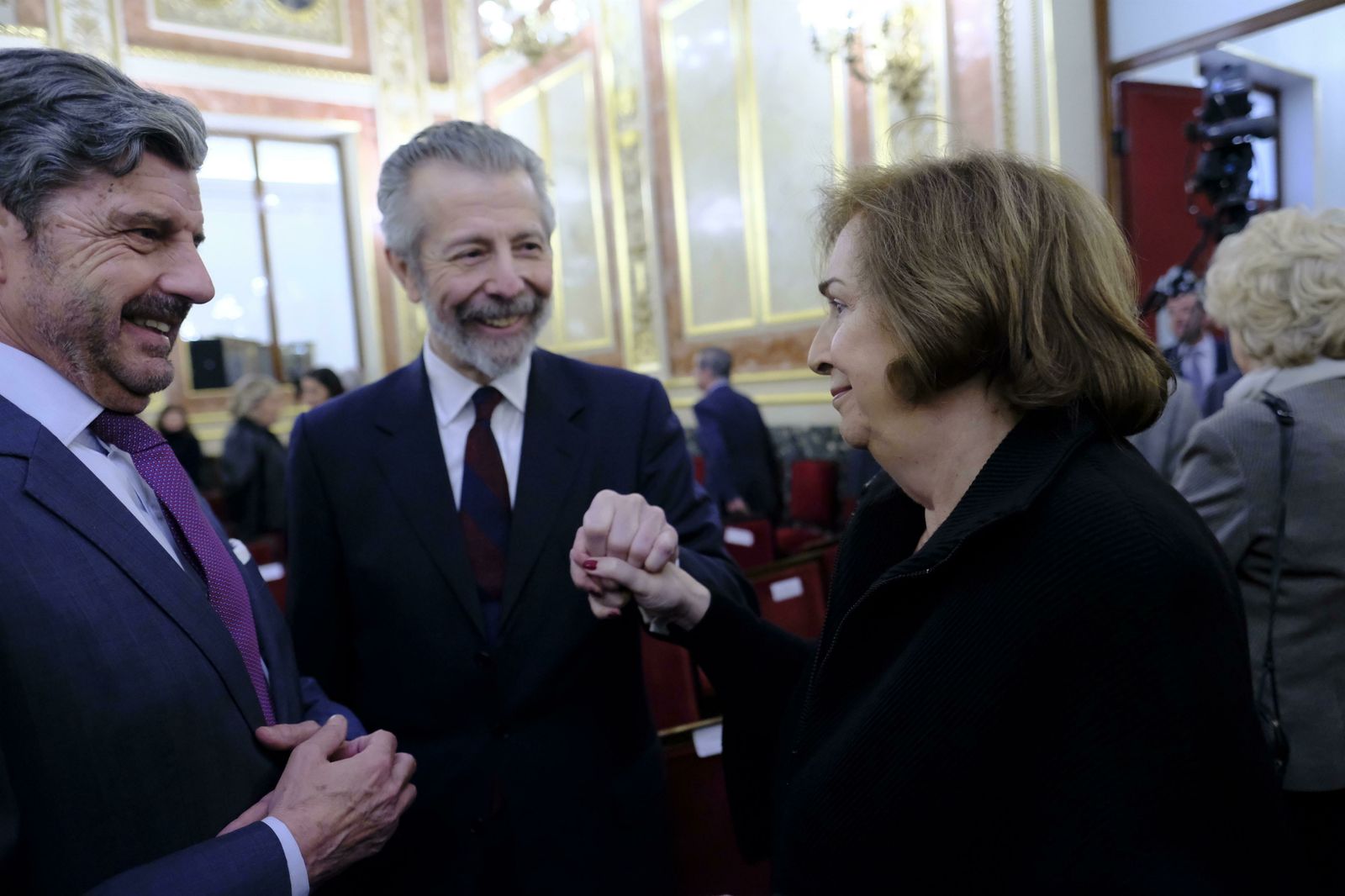 Las imágenes del homenaje a Pérez Llorca en el Congreso