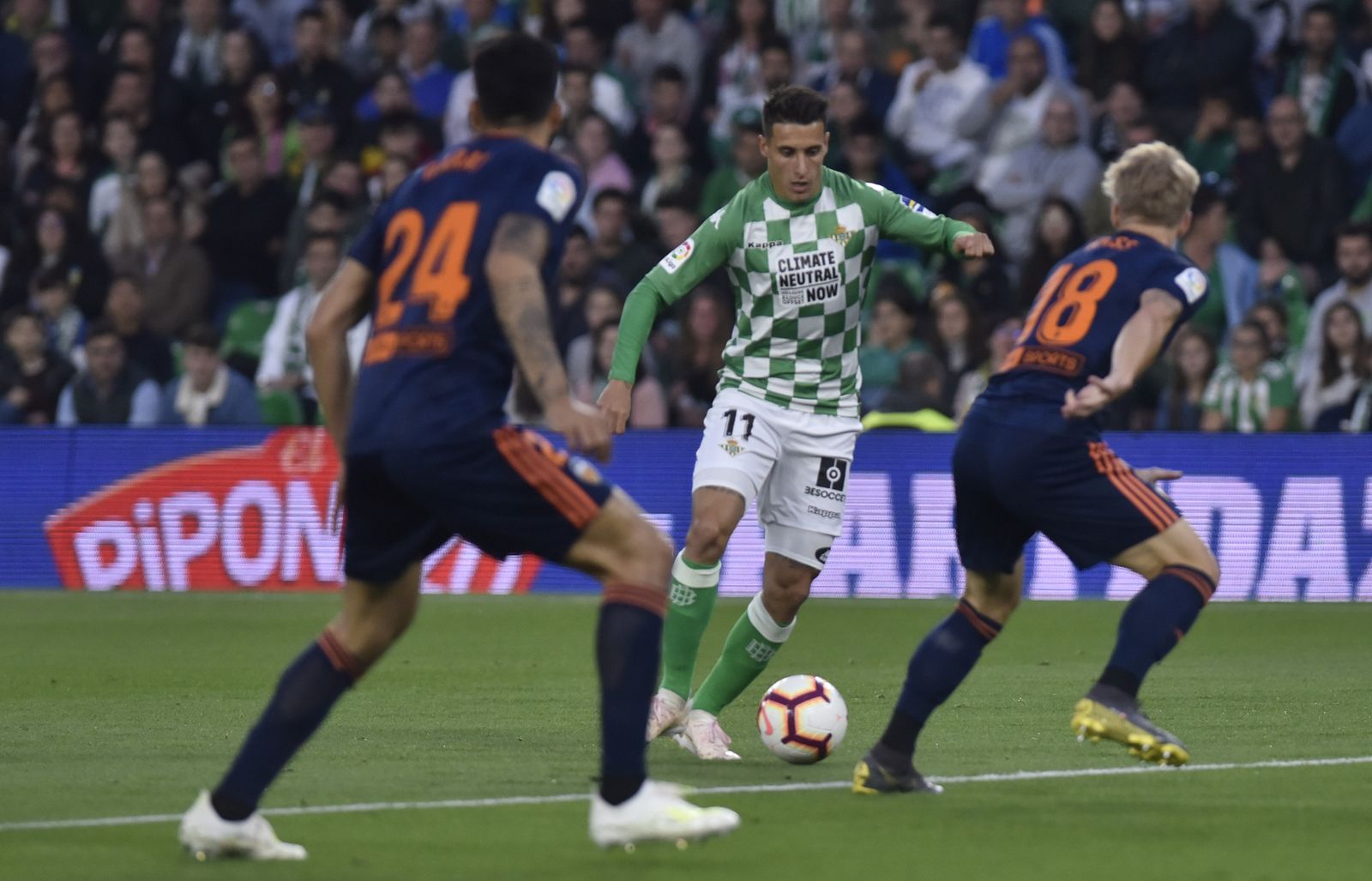 Las imágenes del Betis-Valencia