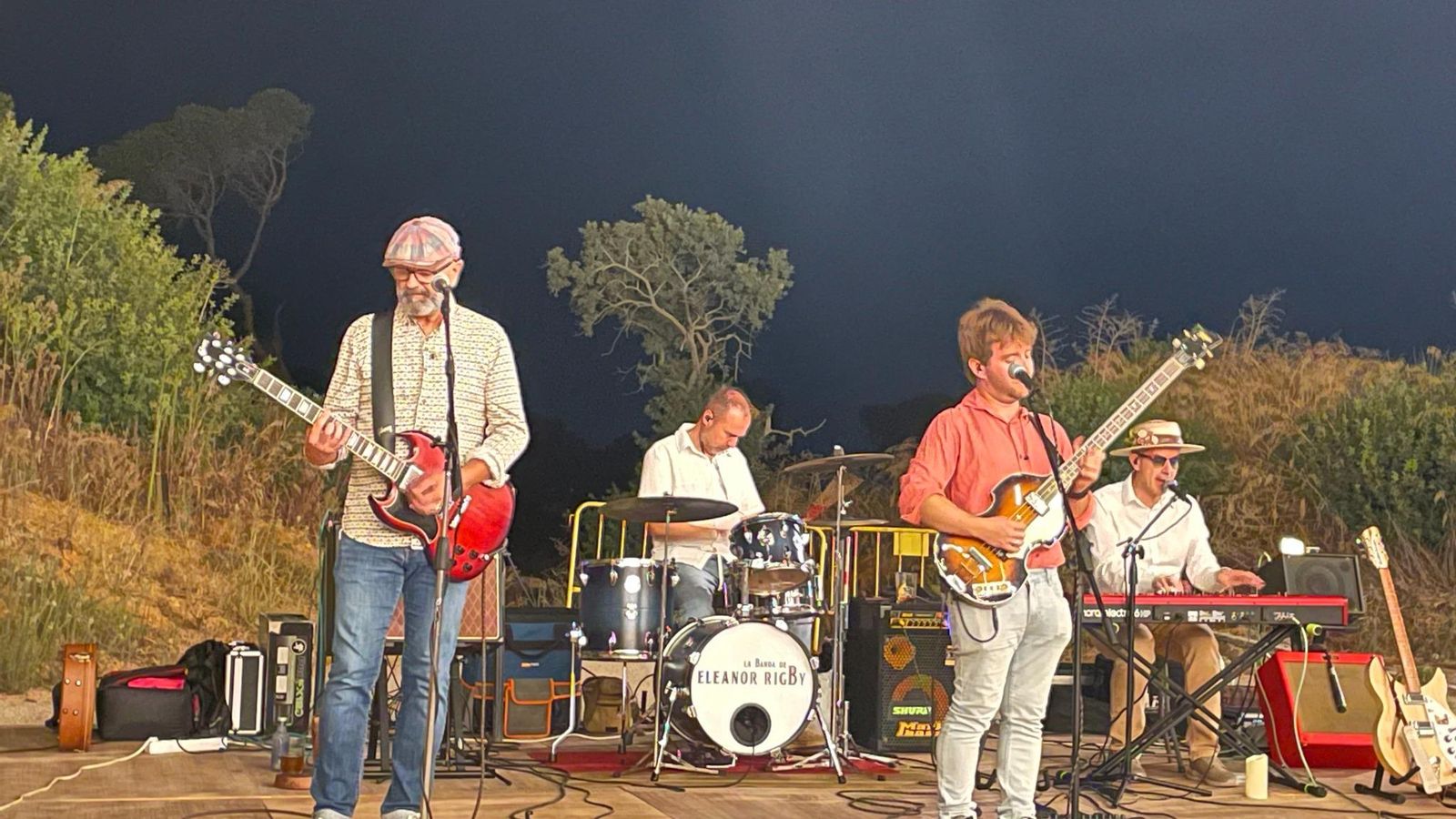 La Banda de Eleanor Rigby, en una actuación reciente