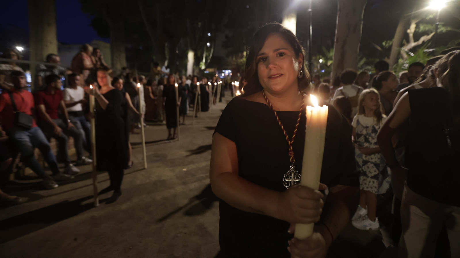 La Magna Mariana de Algeciras por el Parque María Cristina, en imágenes