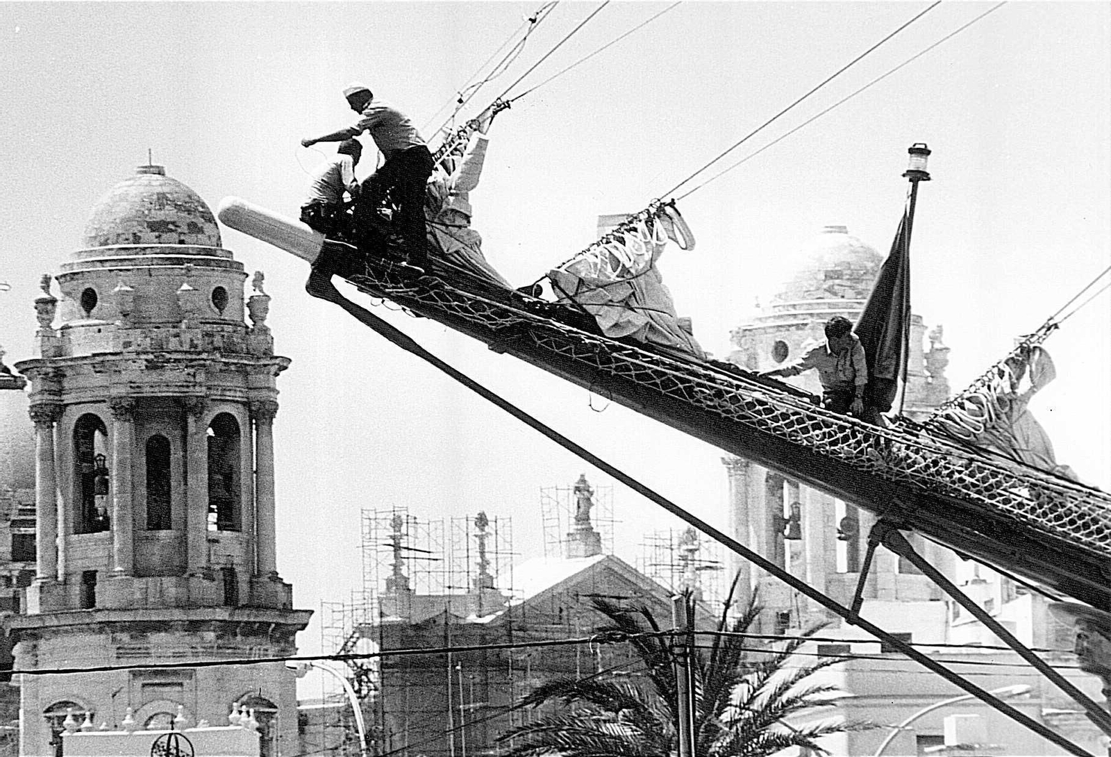 Imágenes de las grandes regatas que ha acogido Cádiz