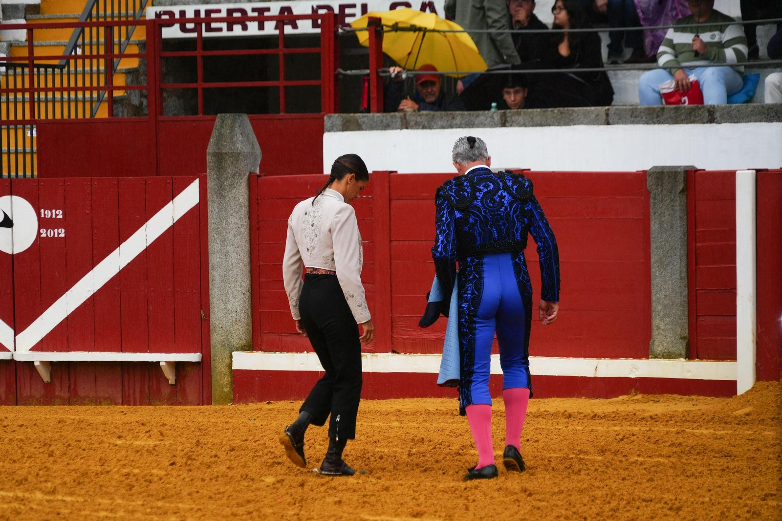 La corrida de rejones de la Feria de Pozoblanco, suspendida por la lluvia