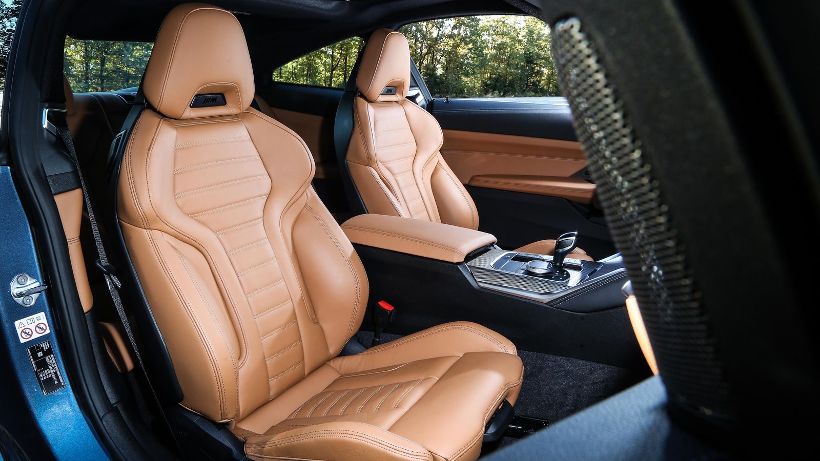 Majestuosos asientos. En este Serie 4 Coupé se viaja como un señor en las plazas delanteras.