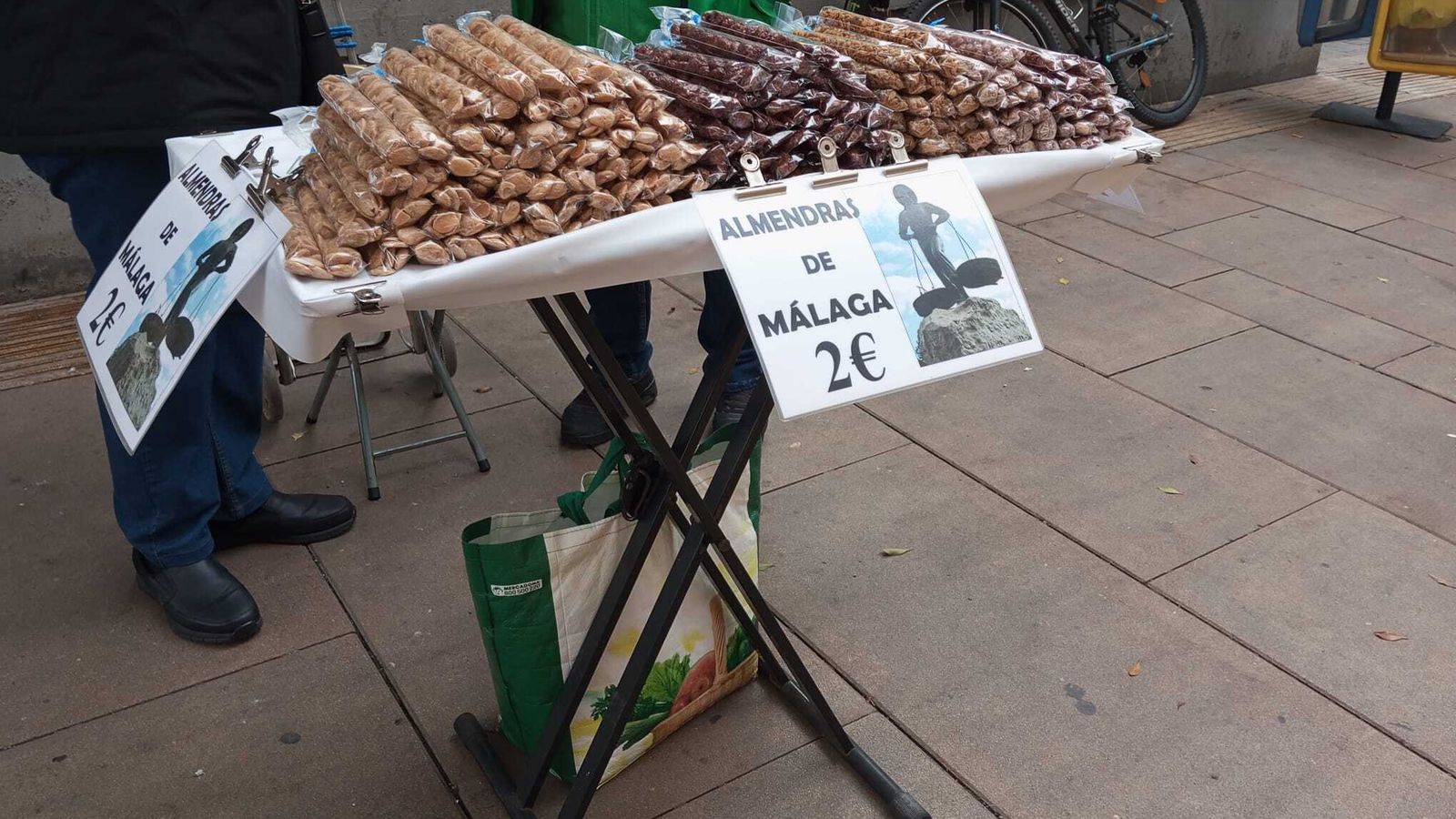 El puesto de Manuel Caballero en la Alameda