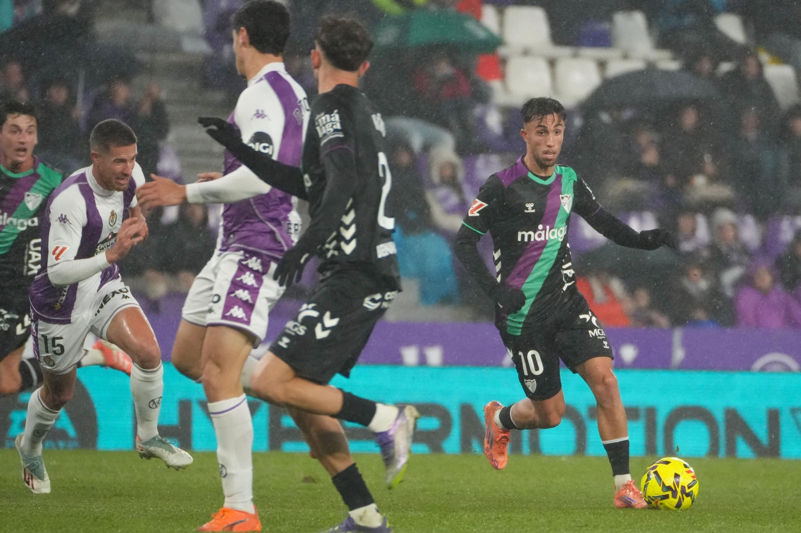 El Real Valladolid-Málaga CF, en fotos