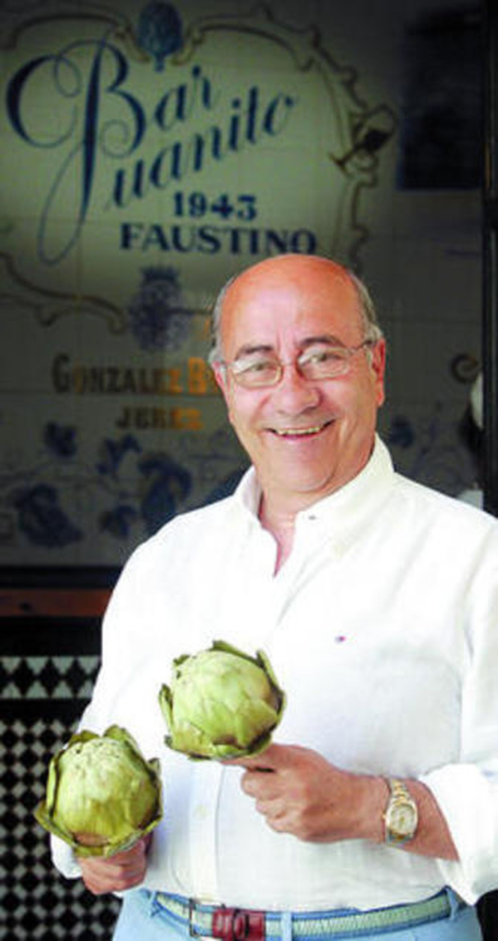 "No hay cocinero de moda que no conozca mis alcachofas"