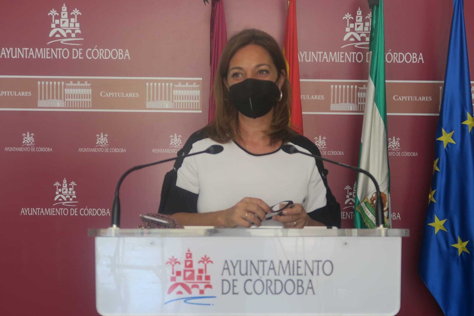 La portavoz del PSOE en el Ayuntamiento de Córdoba, Isabel Ambrosio.