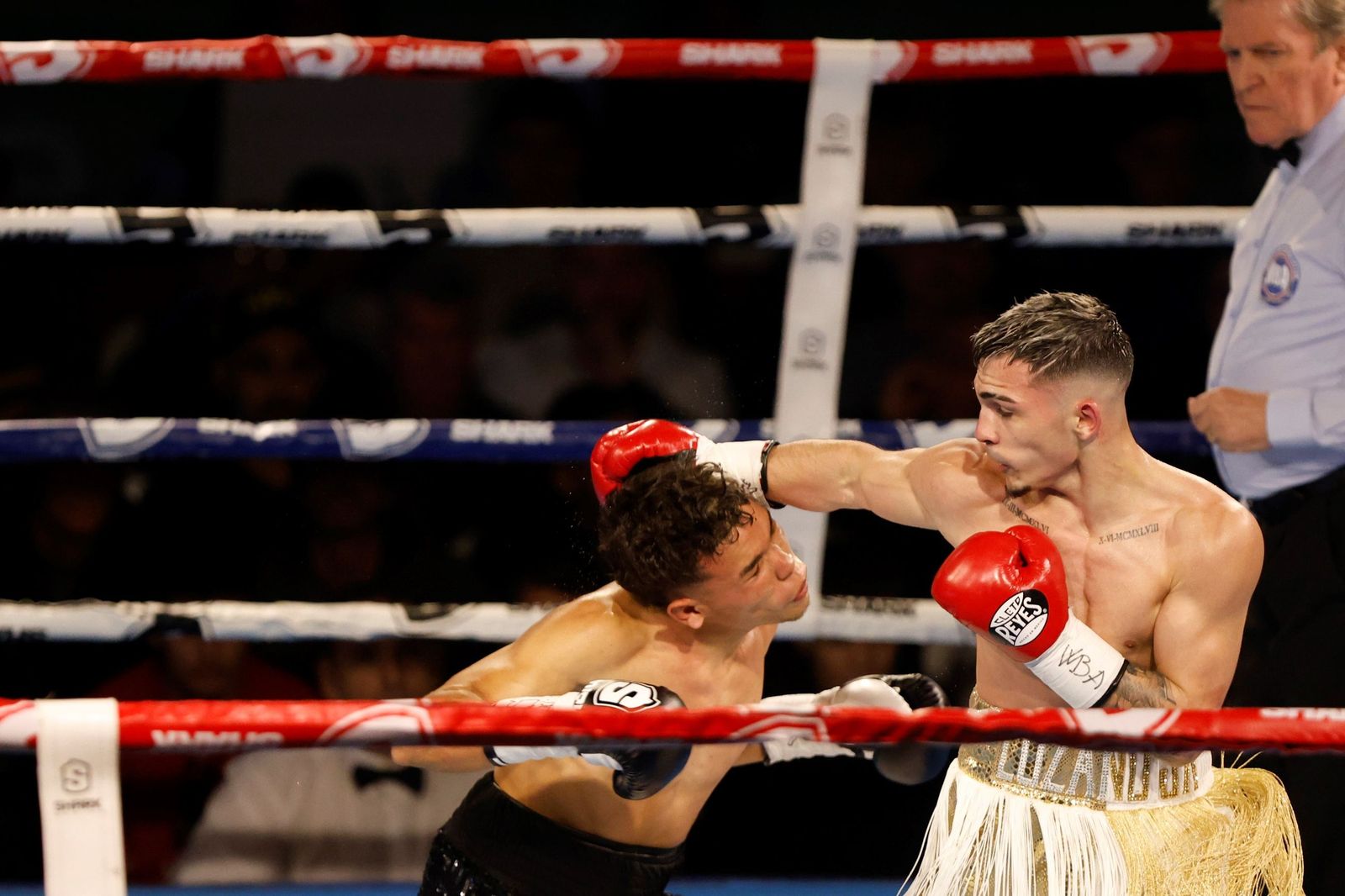 Las mejores fotos del debut profesional de Rafa Lozano Jr. ante Kervin Romero