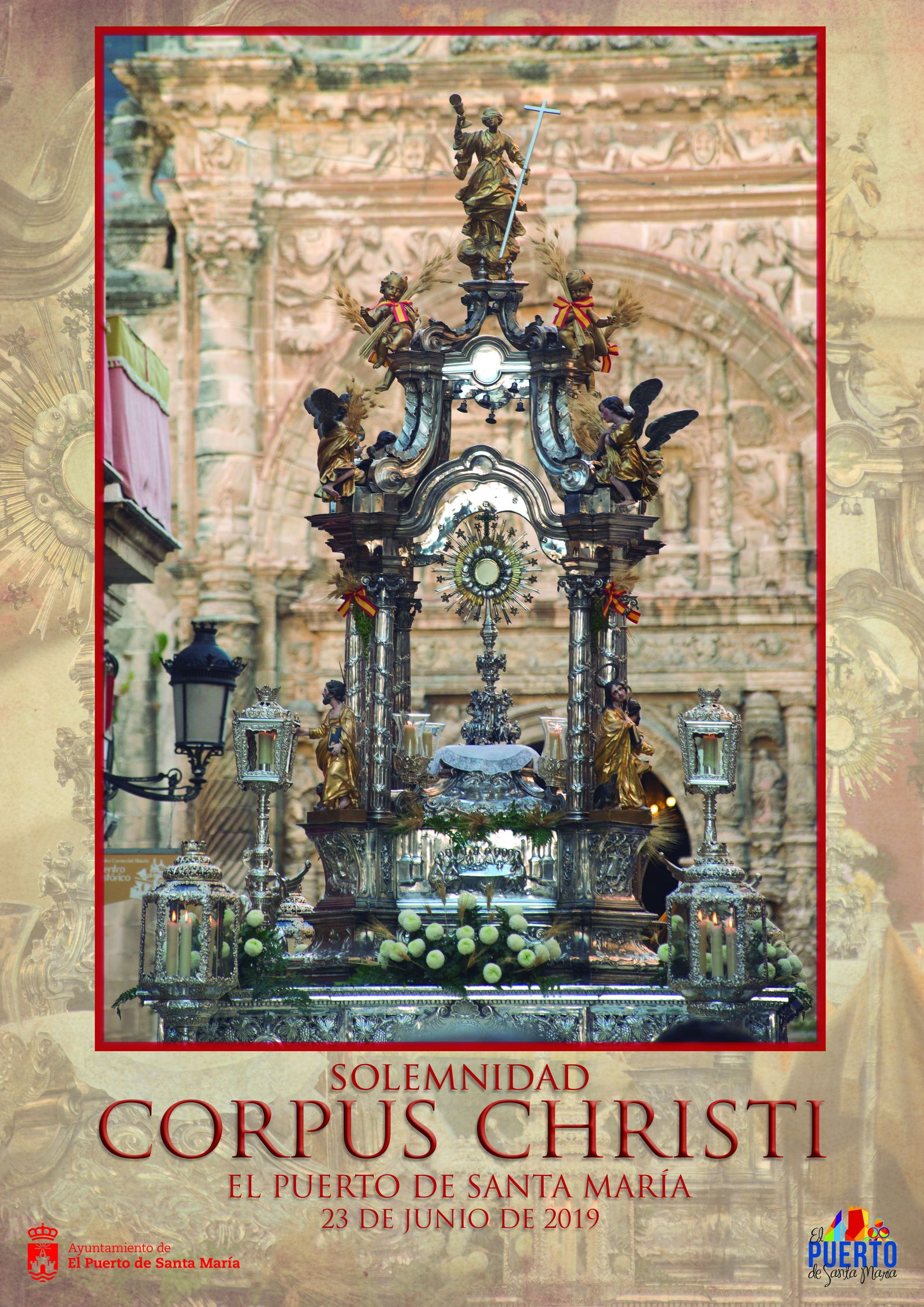Cartel del Corpus 2019, obra de Jorge Roa.