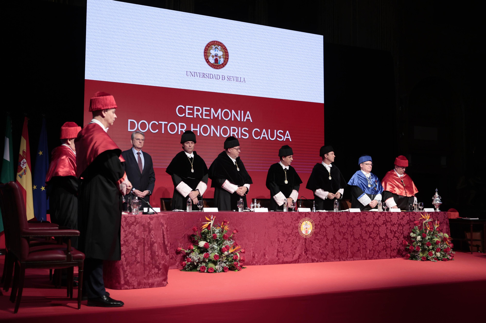 La investidura de Rafael Escudero  como Doctor Honoris Causa por la Universidad de Sevilla.