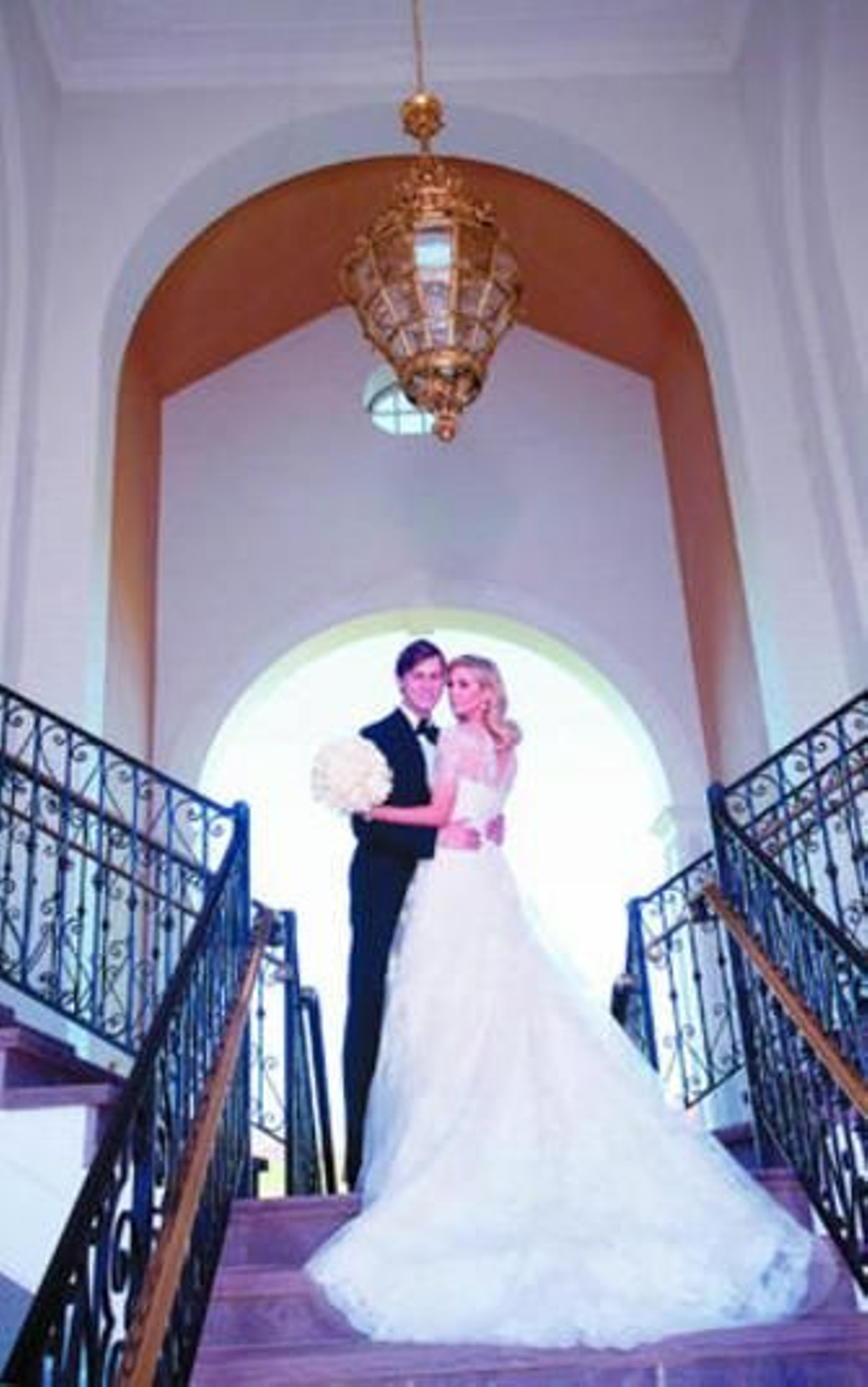 Boda con 'glamour' de Ivanka Trump