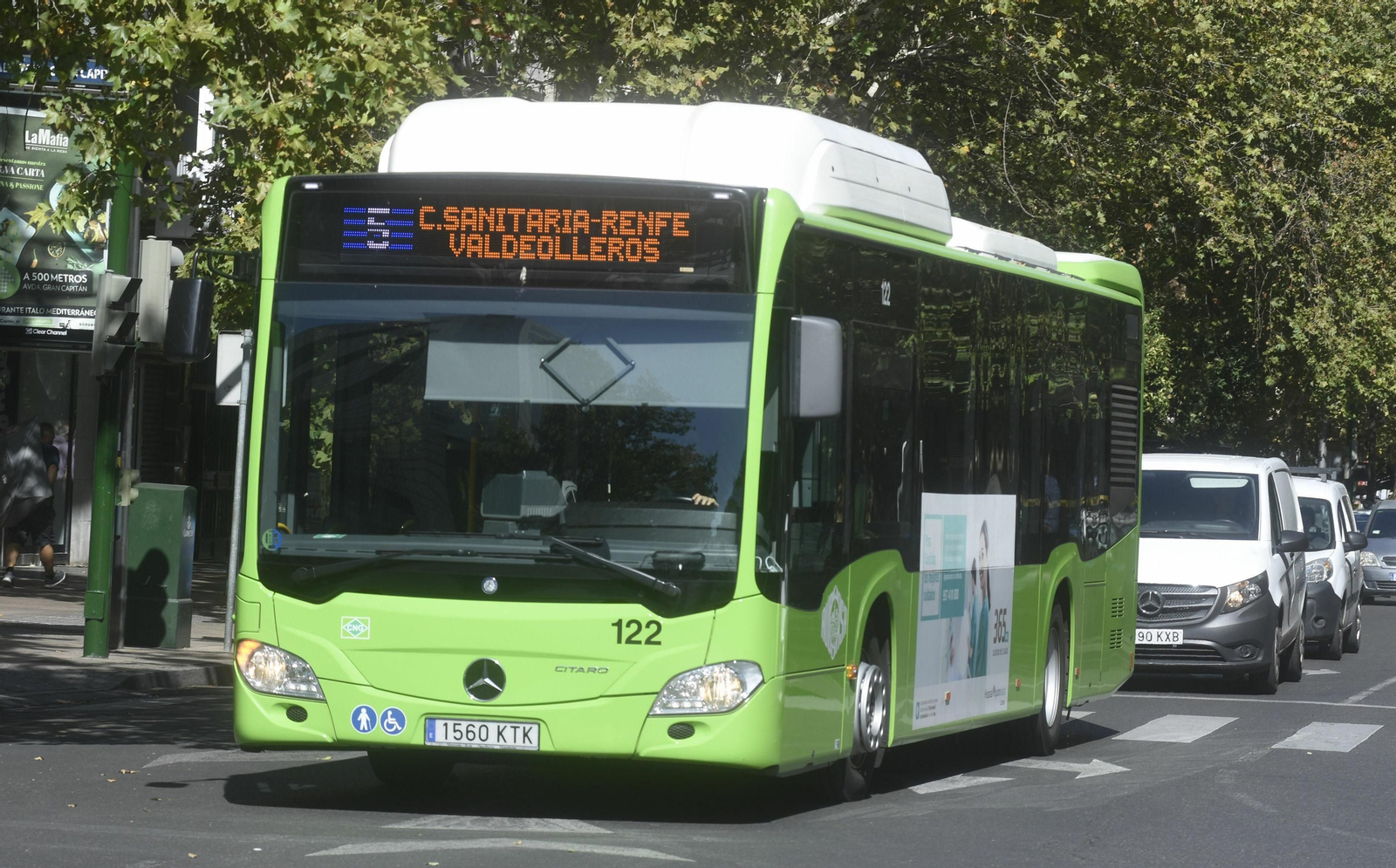 Autobús de la línea 5.