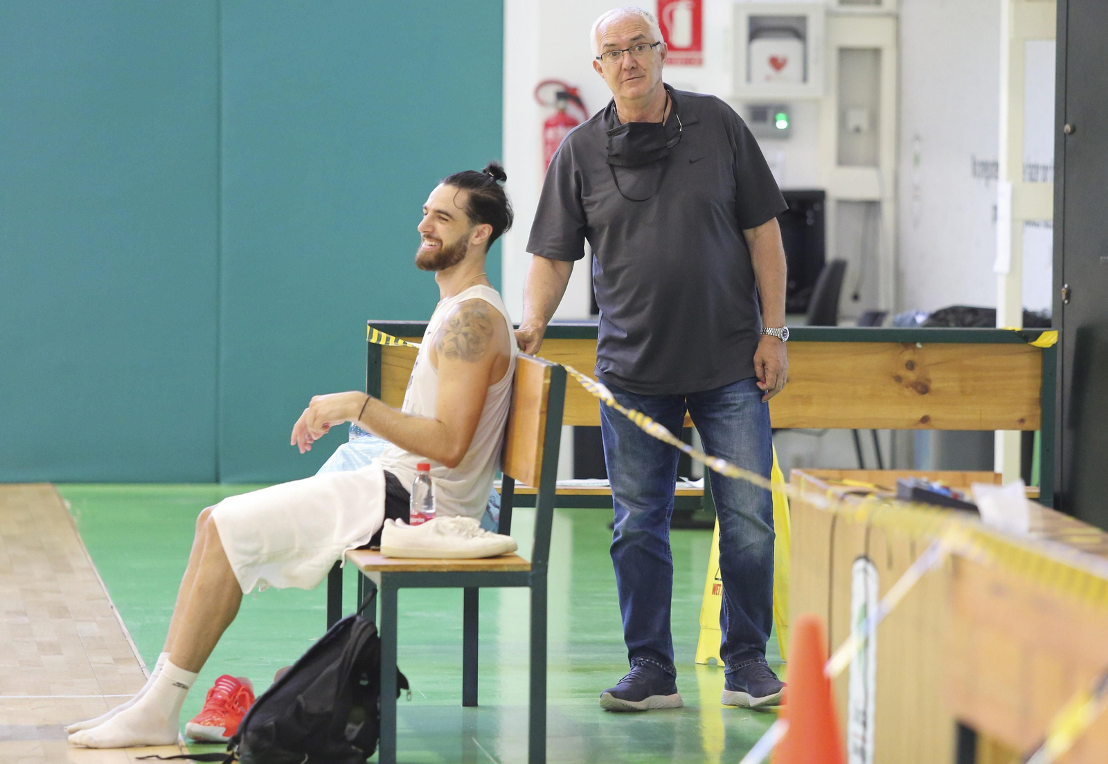 Las fotos de Manolo Rubia en su etapa en el Unicaja
