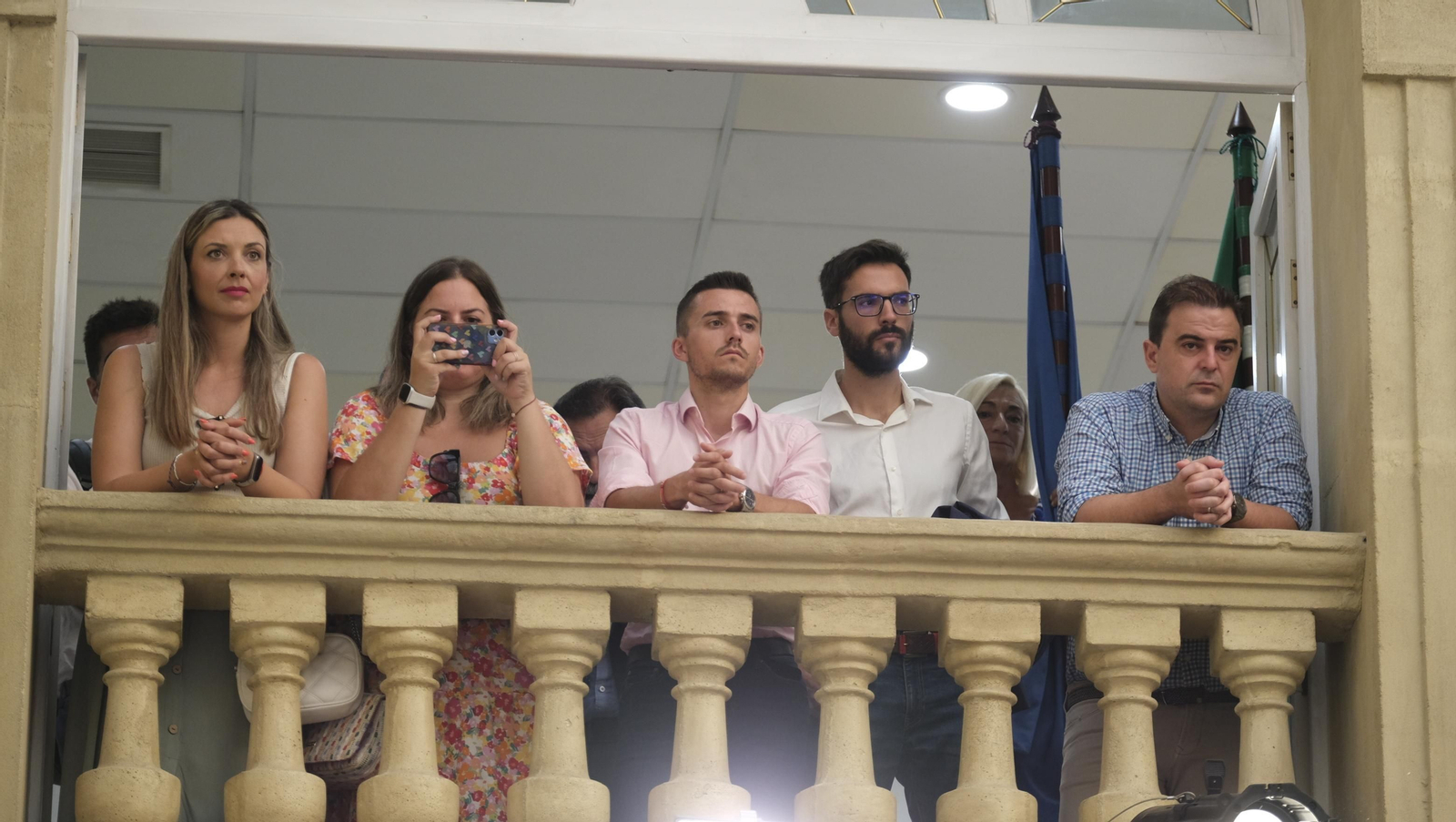 Imágenes del acto de constitución de la Diputación de Almería