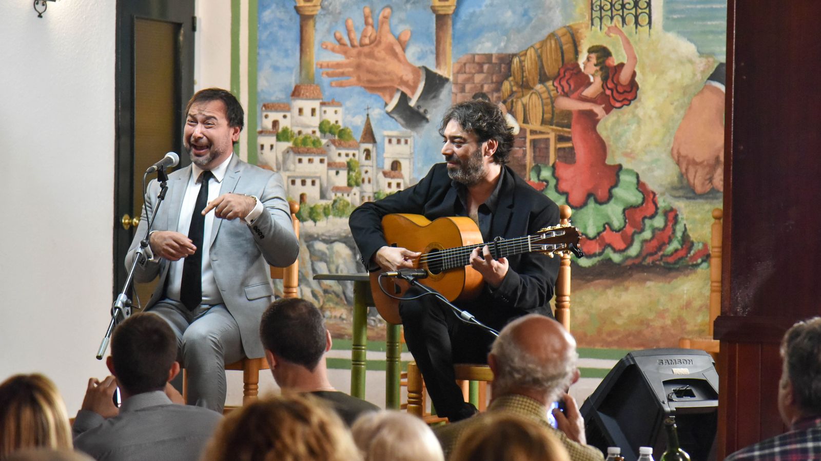 La clausura del Congreso Flamenco Antonio 'El Chaqueta' en La Peña Flamenca Cultural Linense