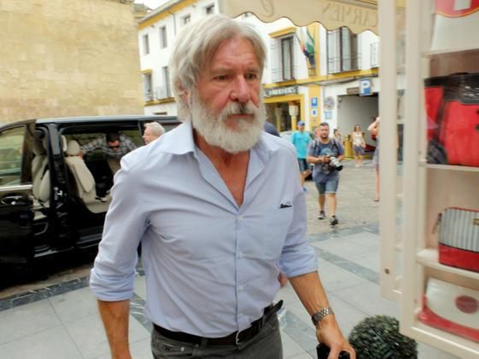 Las imágenes de la visita de Harrison Ford a Córdoba