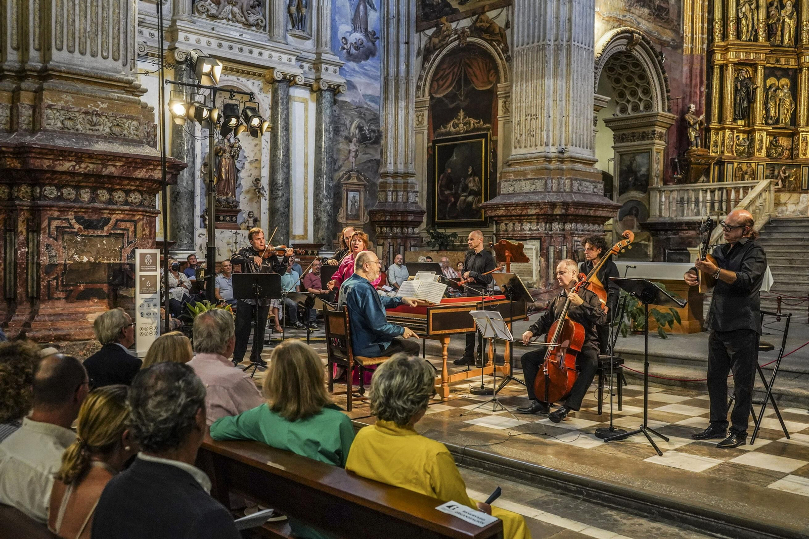 Así ha sido la actuación de Al Ayre Español en el Monasterio de San Jerónimo
