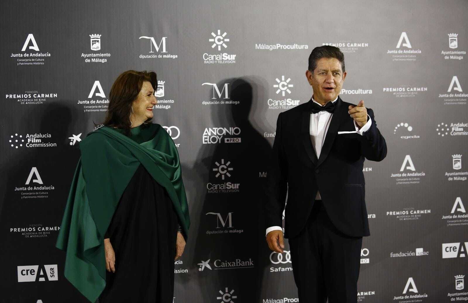 Las fotos de la alfombra roja de los Premios Carmen del cine andaluz, en Málaga