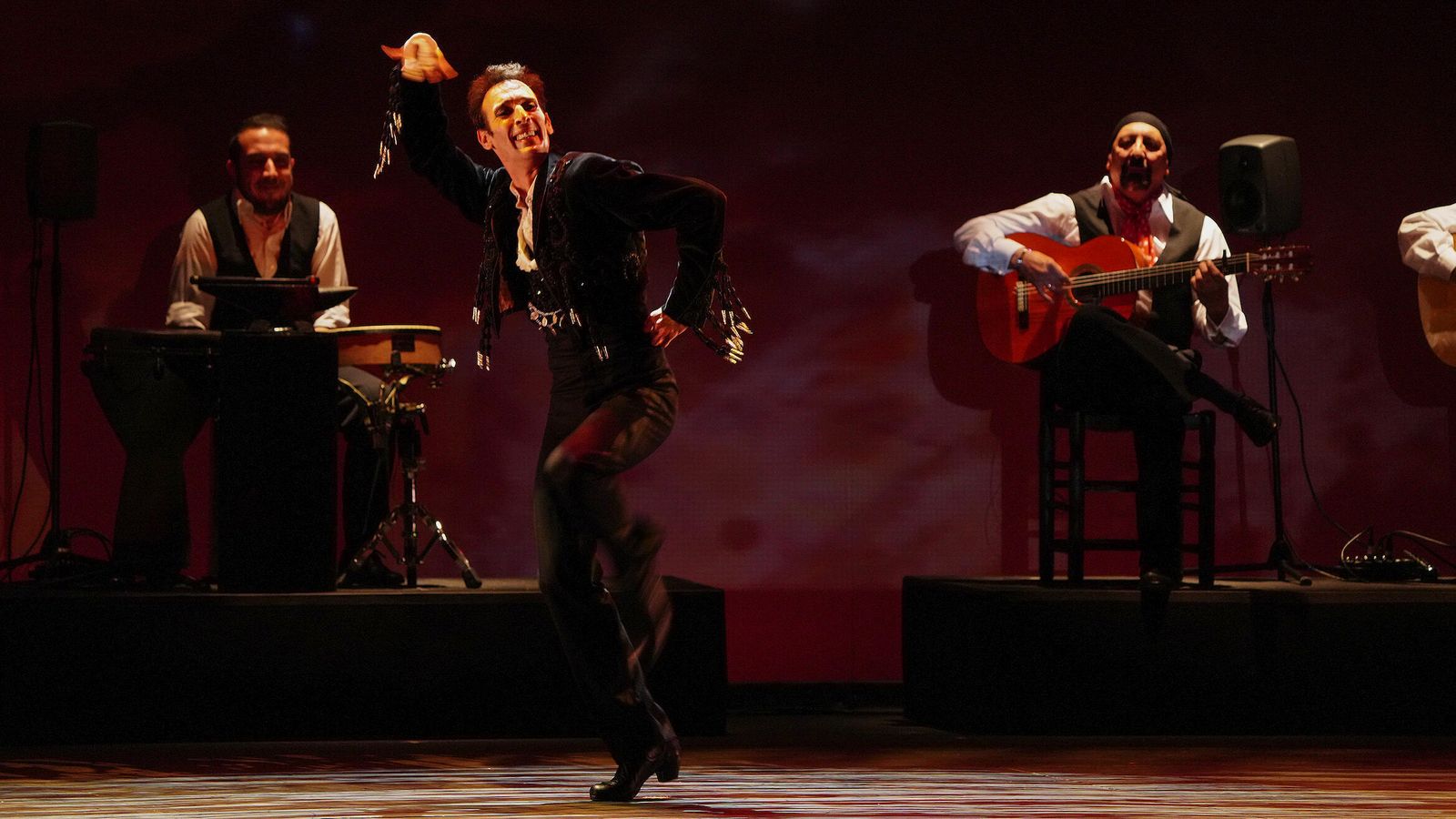 Rubén Olmo, en su baile por tarantos.