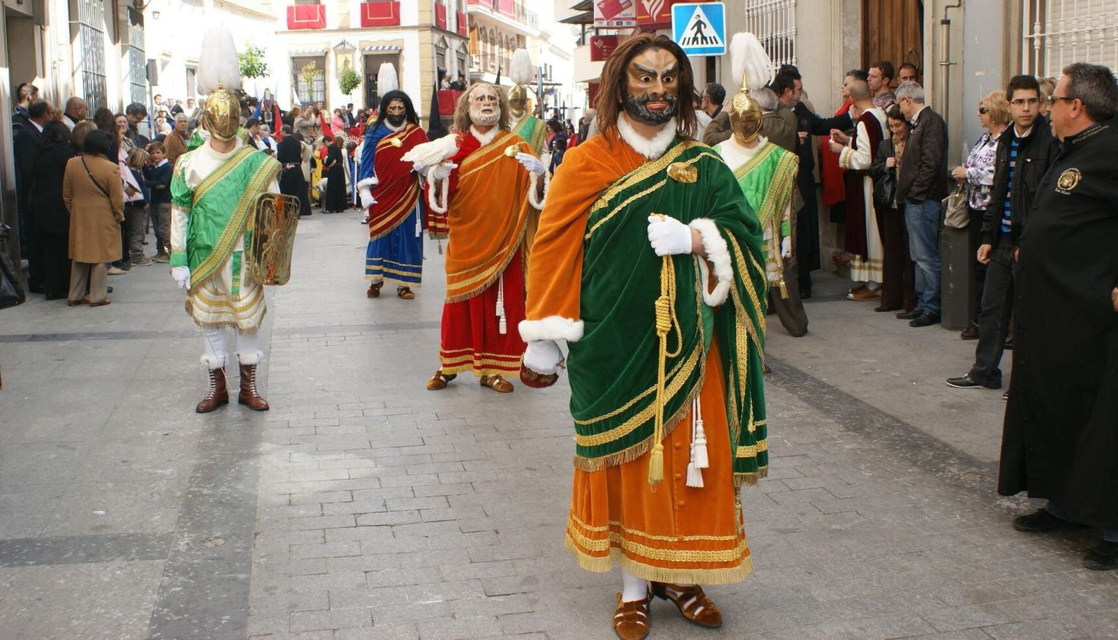 Figuras bíblicas de la Semana Santa de Puente Genil.