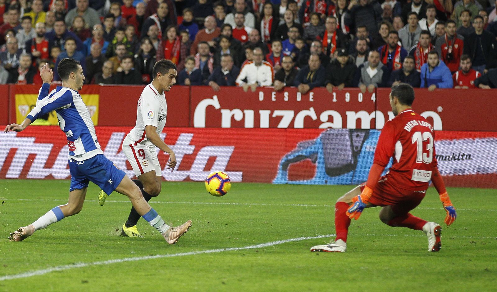 Las imágenes del Sevilla-Espanyol
