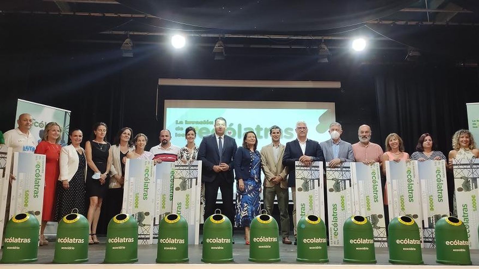 Entrega de los premios Ecólatras Andalucía durante la primera edición.