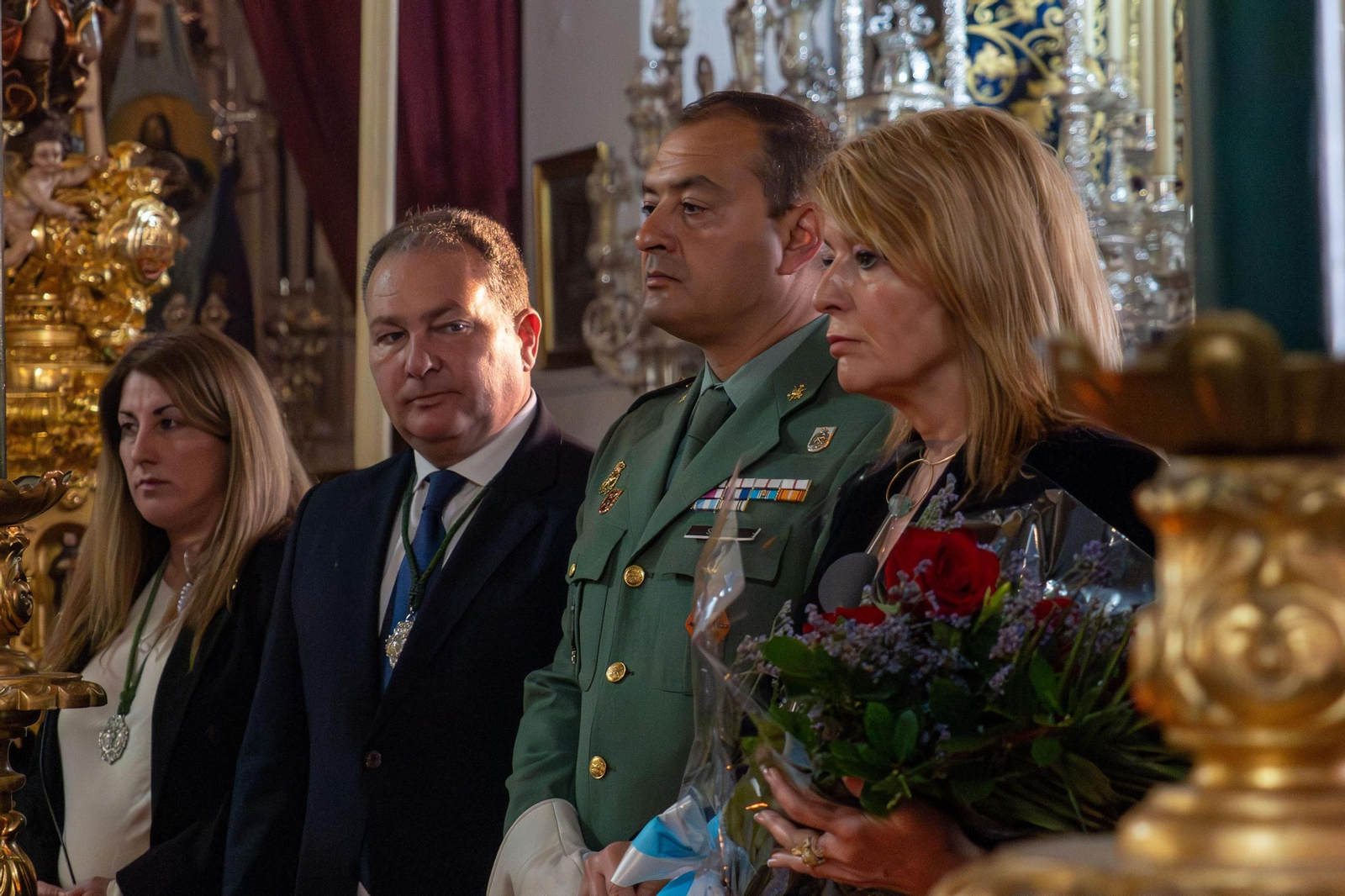 Imágenes de la llegada de los Caballeros Legionarios a la Iglesia de la Concepción
