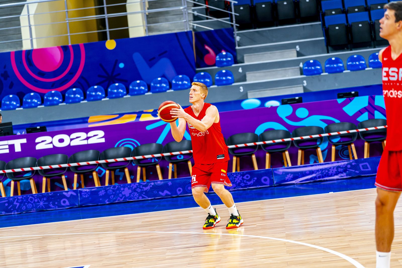 Alberto Díaz y Brizuela ya están con España en Tbilisi, en fotos