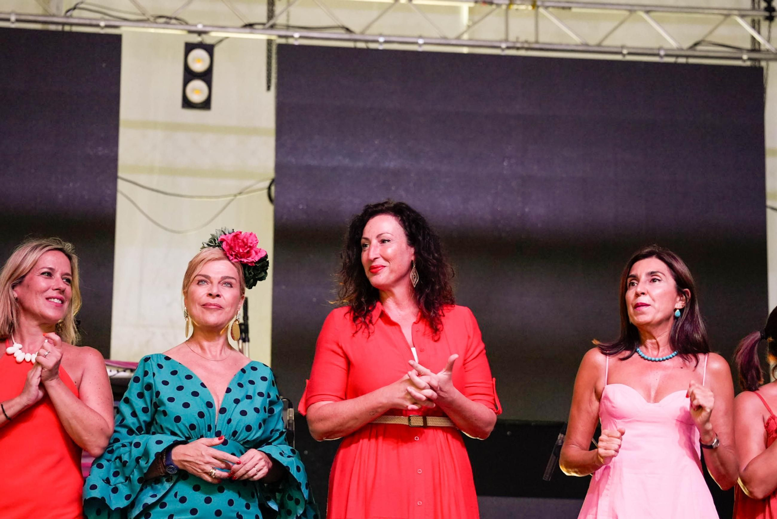 Las fotos de la comida de homenaje a la mujer en la Feria de Almería