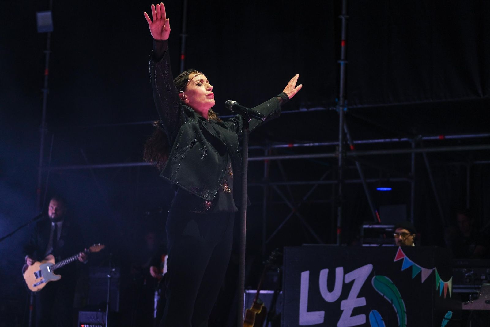 Concierto de Luz Casal en el CAAC