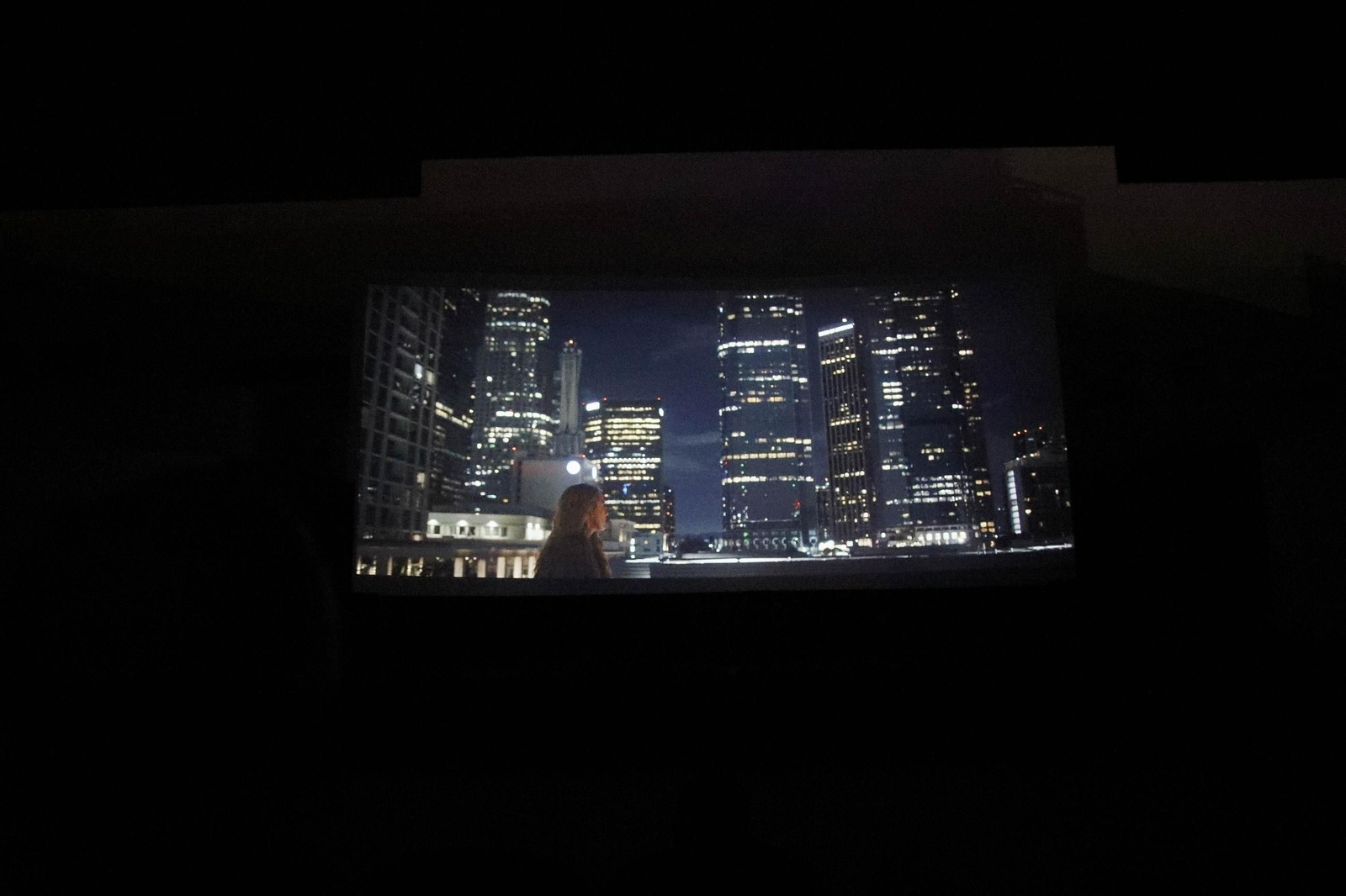 Imágenes de la última proyección en el cine de verano de Garrucha Imágenes de la última proyección en el cine de verano de Garrucha
