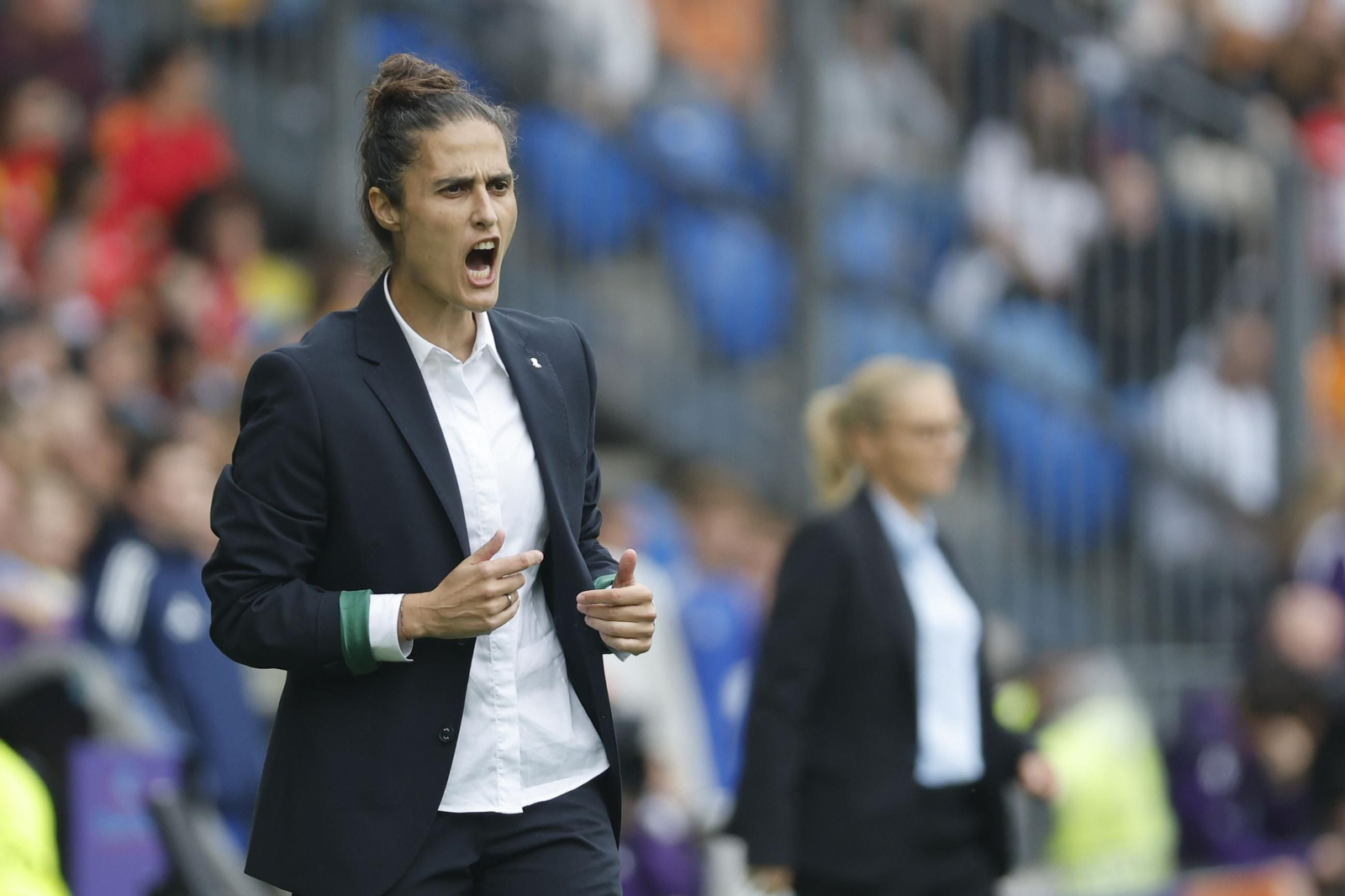 Las mejores imágenes de la final España - Inglaterra de la Eurocopa femenina