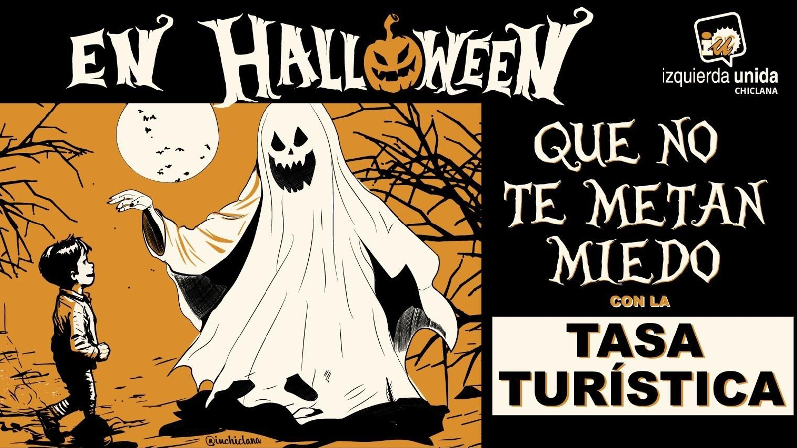 Cartel de la campaña sobre este tributo