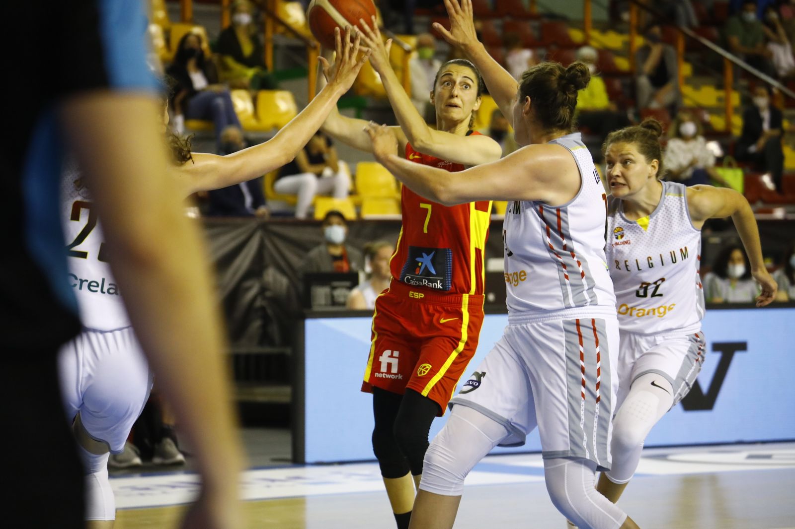 Las imágenes del triunfo de España ante Bélgica en Córdoba.