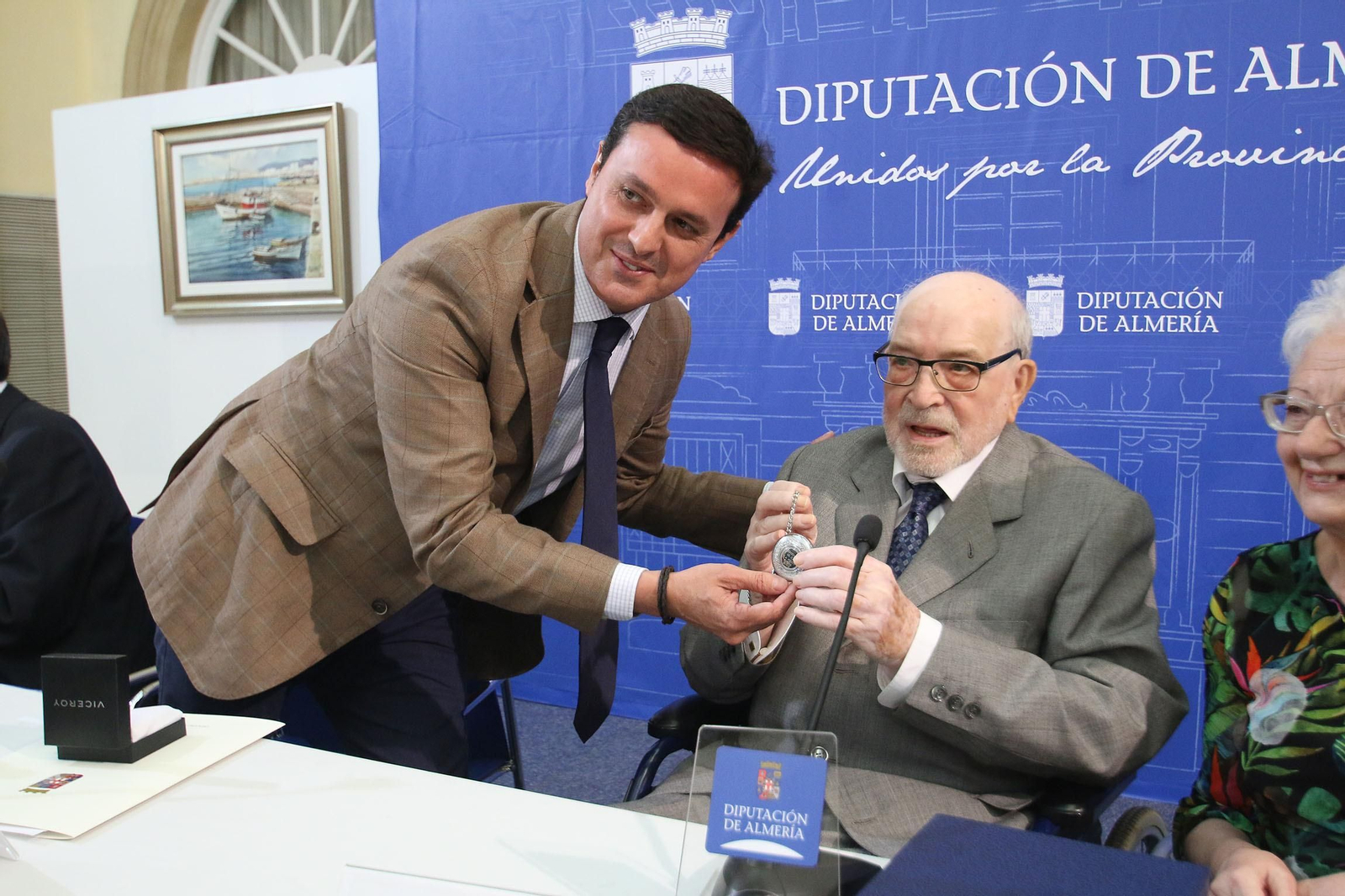 Fotogalería homenaje al pintor Julio Visconti
