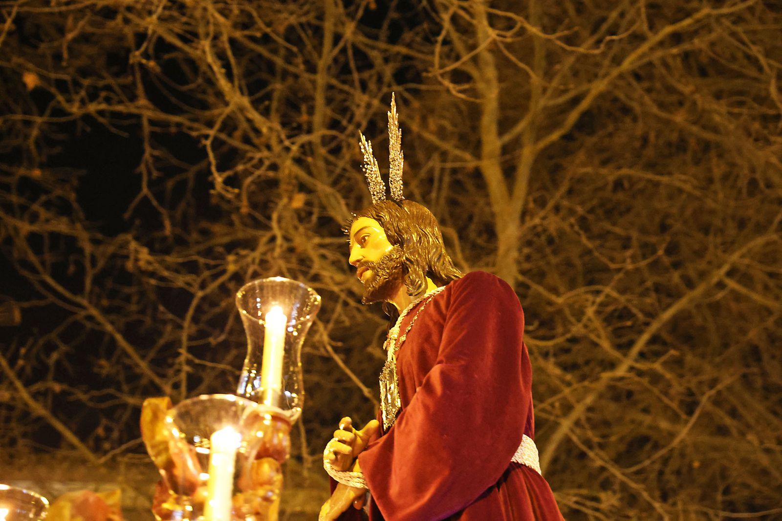 Las fotografías del traslado del Cristo del Cautivo por la Hispanidad