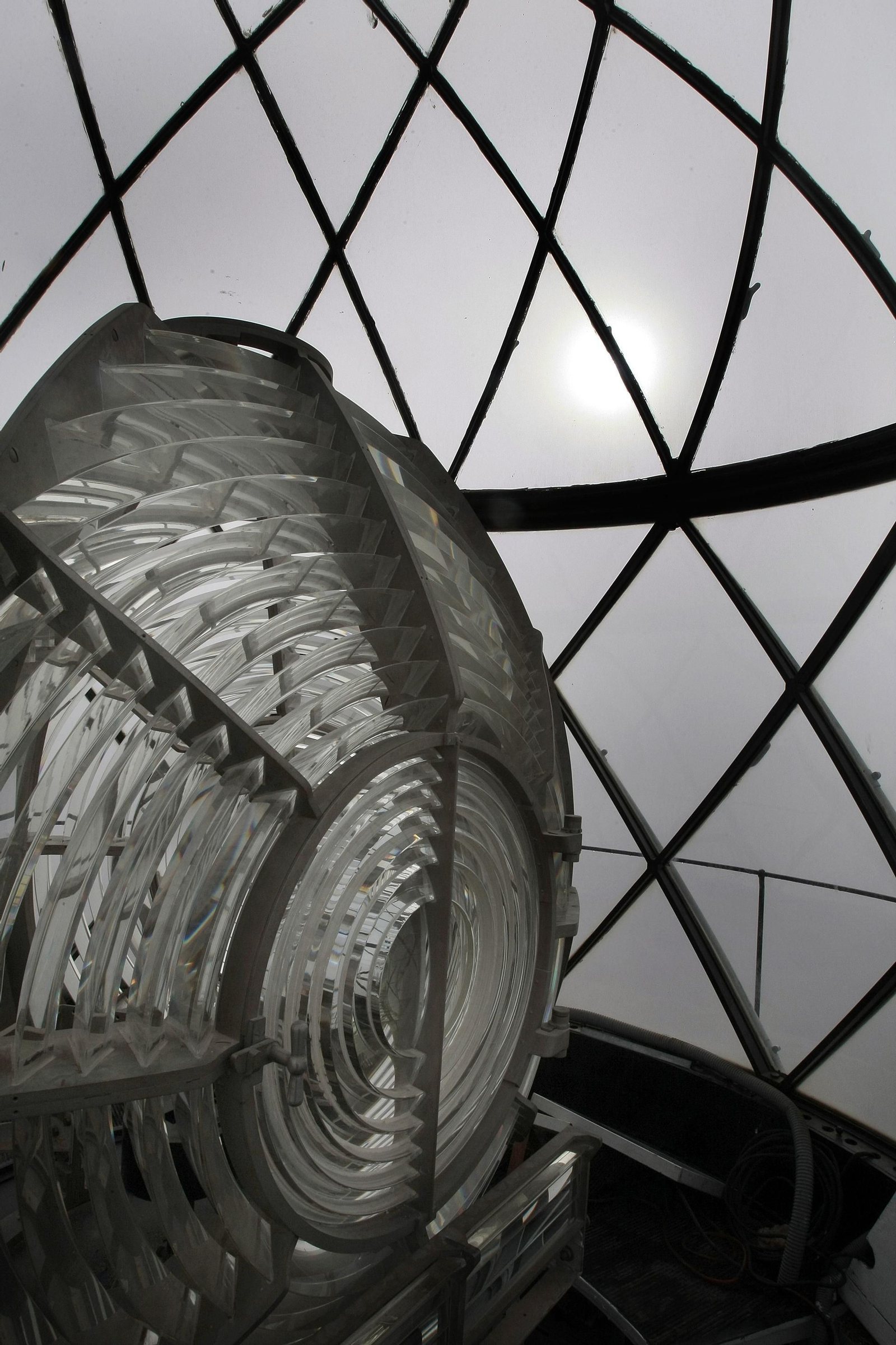 La lámpara del faro.