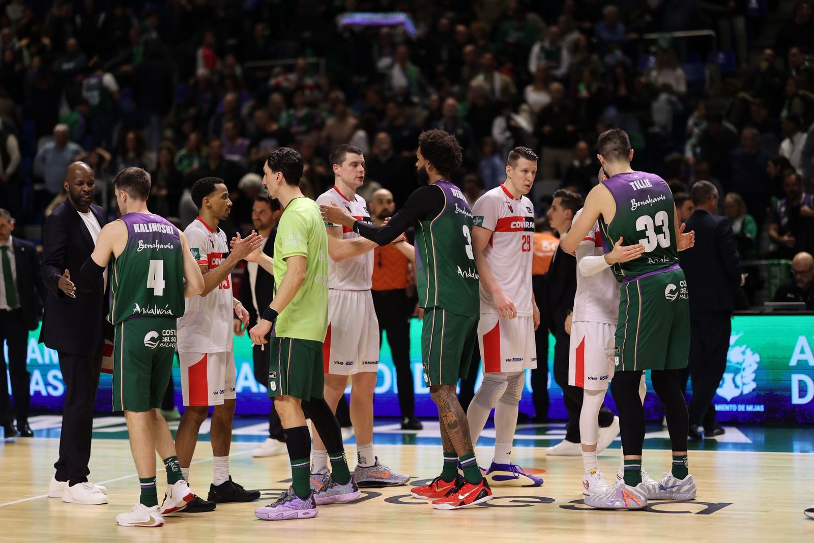 El Unicaja-Covirán Granada, en fotos