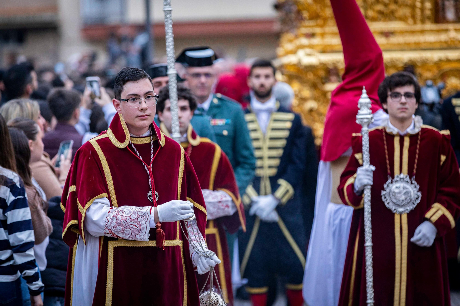 Las imágenes de la cofradía de Afligidos de la Semana Santa de San Fernando 2024