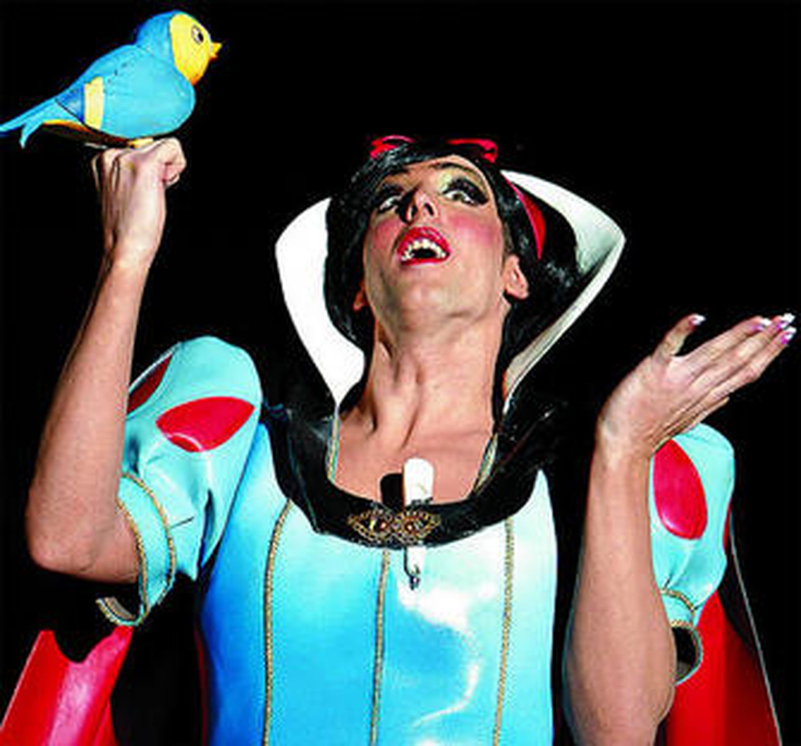 La chirigota 'Las muchachas del congelao'.