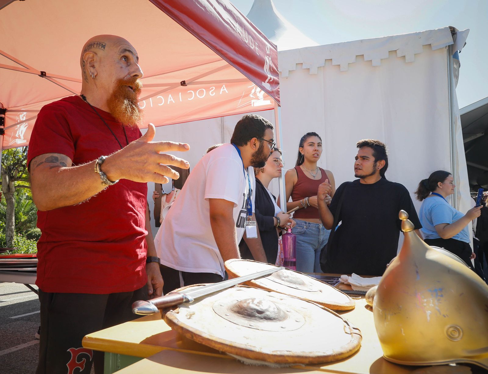 Imágenes de las jornadas de Bienvenida, Carmelo Rodríguez