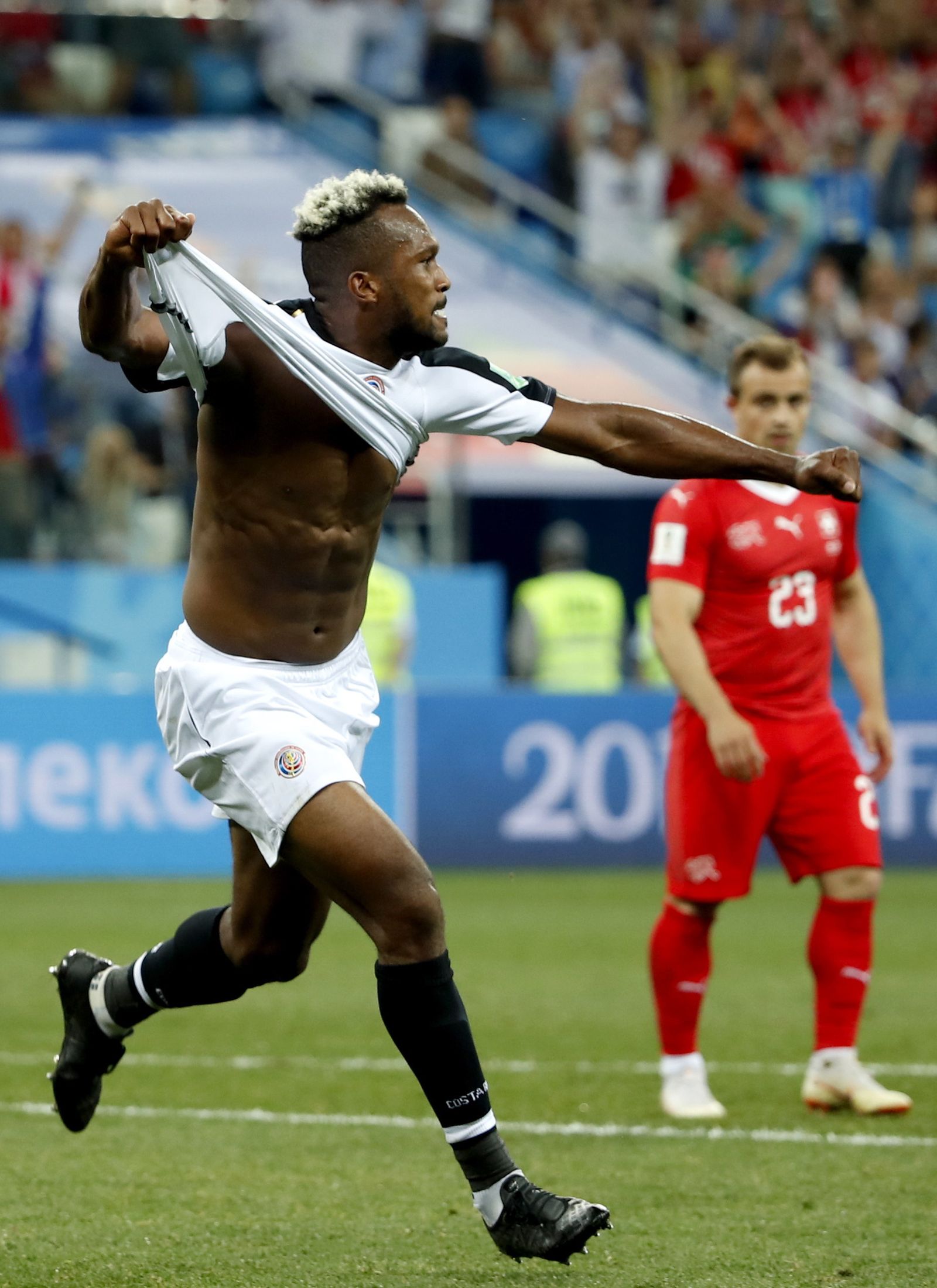 Las imágenes del Suiza-Costa Rica