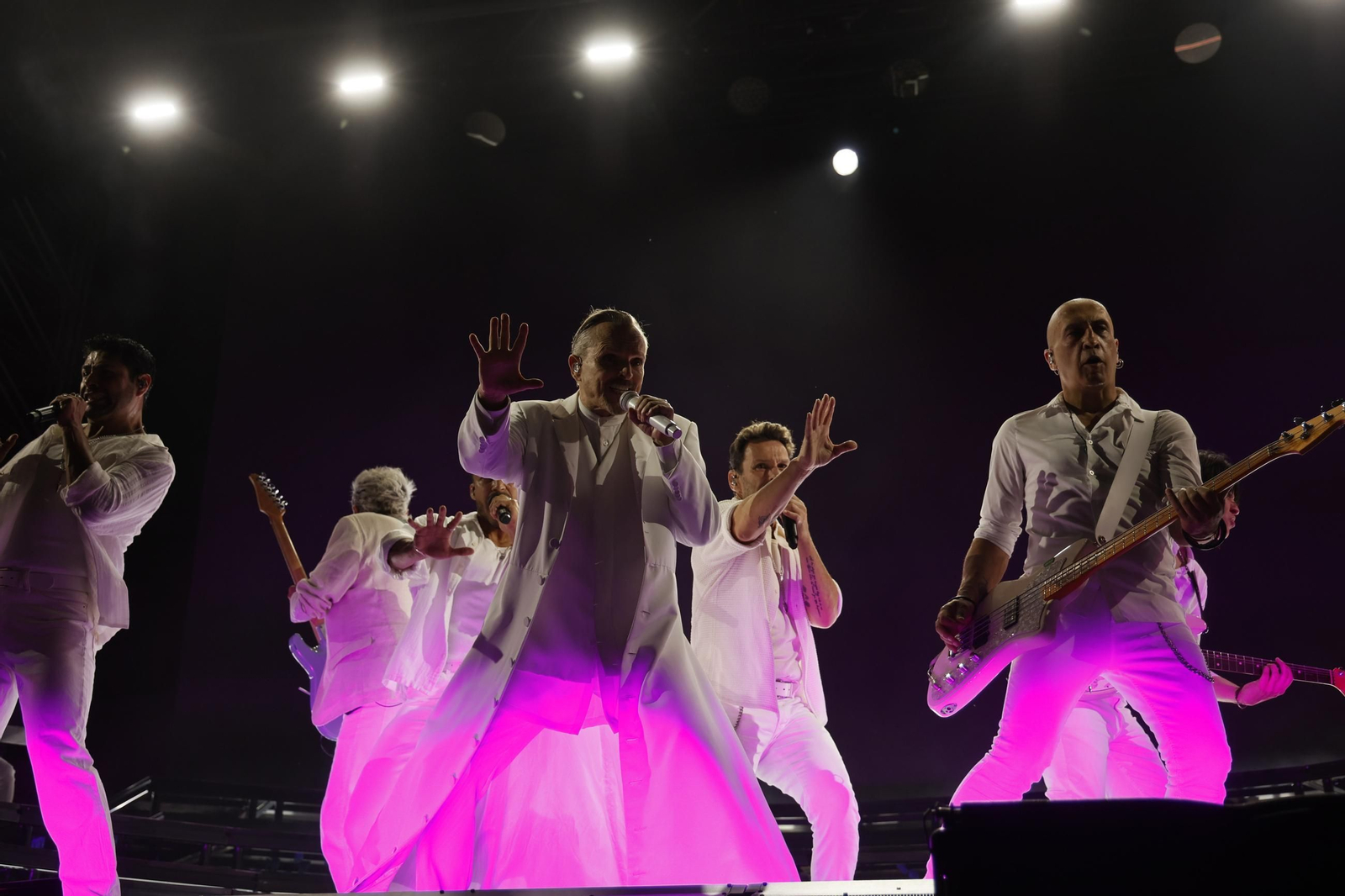 las imágenes del concierto de Miguel Bosé en Icónica